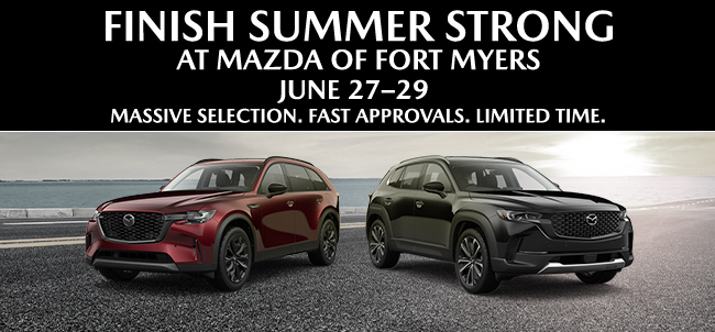 Rev into weekend at sales event at Mazda of Fort Myers