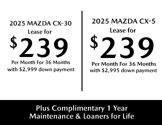 2025 Mazda CX-5 offer