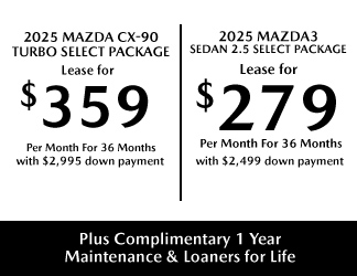 2025 Mazda CX-90 offers