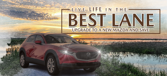 live life in the best lane upgrade to new Mazda