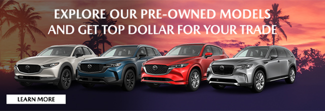 step into the best lane with a pre-owned Mazda