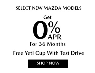 Select New Mazda APR special offer