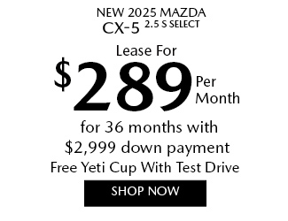 2025 Mazda CX-5 2.5 S Select offer