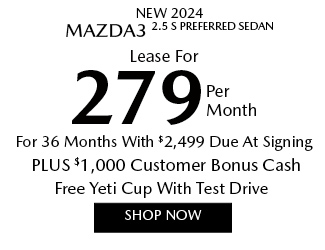 2024 Mazda3 2.5 S Preferred Sedan offer