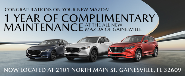 Trade in trade up at Mazda of Gainesville