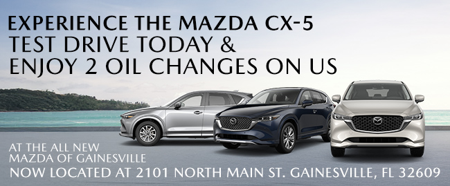 Trade in trade up at Mazda of Gainesville