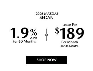 Mazda3 Sedan offer