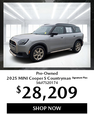 preowned MINI offer