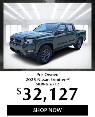 used Nissan Frontier offer