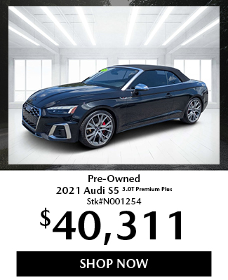 used Audi offer
