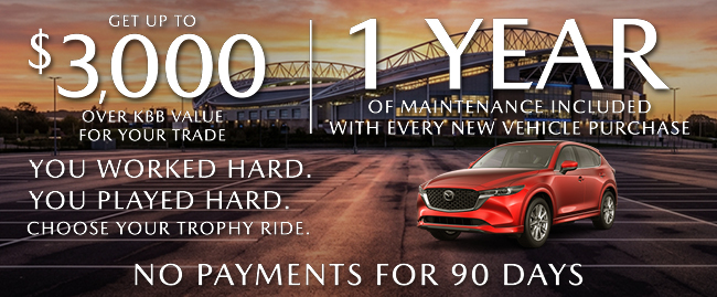 Ride, relax, repeat behind the wheel at Mazda of Gainesville