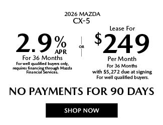 2026 Mazda CX-5 offer