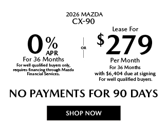 2026 Mazda CX-90 offer