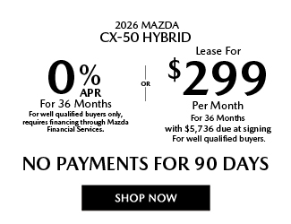 2026 Mazda CX-50 Hybrid offer