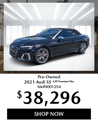 Pre-Owned 2021 Audi S5 3.0T Premium Plus offer