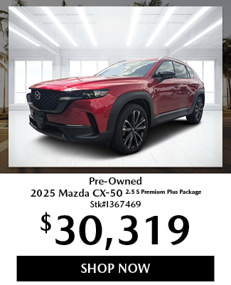 Pre-Owned 2025 Mazda CX-50 2.5 S Premium Plus Package offer