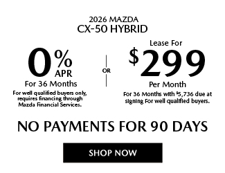 2026 Mazda CX-50 Hybrid offer