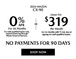 2026 Mazda CX-90 offer