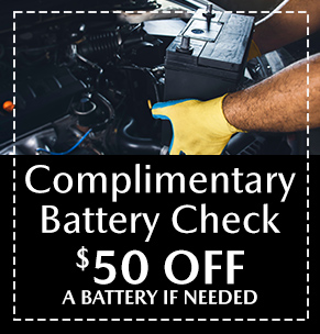 Complimentary Battery Check service