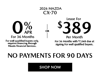 2026 Mazda CX-70 offer