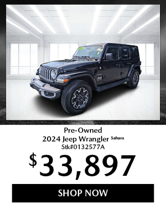 Pre-Owned Jeep Wrangler offer