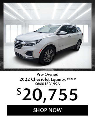 Pre-Owned Chevy Equinox offer