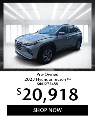 Pre-Owned Hyundai Tucson offer