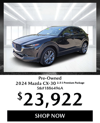 Pre-Owned Mazda CX-30 offer