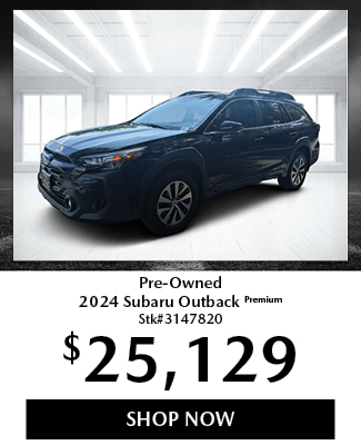 Certified Preowned Subaru Outback offer