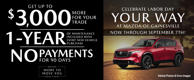 Built for for every Chapter - From Family Night and everything that comes next - Mazda of Gainesville