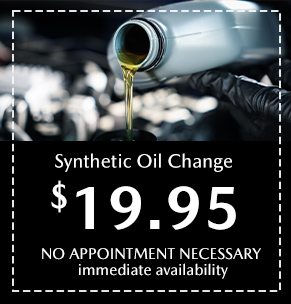 Synthetic Oil Change special