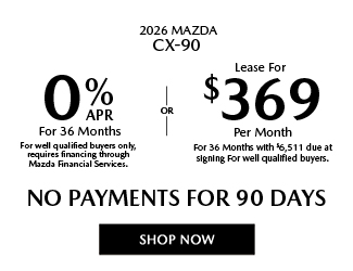 2026 Mazda CX-90 offer