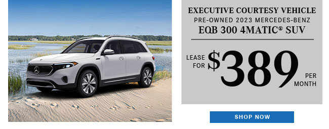 Executive Courtesy Vehicle Special