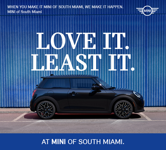 Love It Lease It at Mini of South Miami