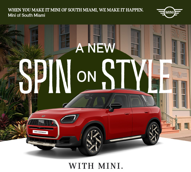 Follow your heart unlock the thrill of driving at Mini of South Miami
