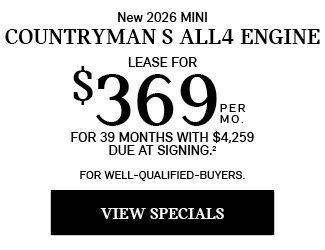 2025 MINI Countryman S ALL4 Engine offer