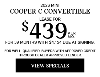 2026 MINI Cooper C Convertible offer