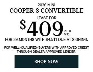 2026 MINI Cooper C Convertible offer
