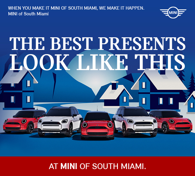 The best presents look like this at Mini of South Miami