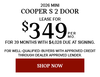 2026 MINI Cooper C 2 Door offer