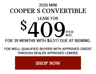 2026 MINI Cooper C Convertible offer