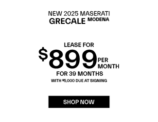 New 2025 Maserati Grecale Modena offer