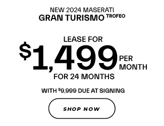 New 2024 Maserati Gran Turismo Trofeo Offer
