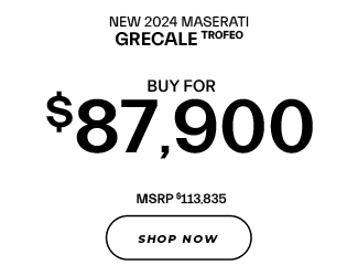 New 2024 Maserati Grecale GT