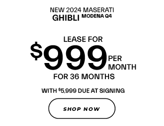 New 2024 Maserati Gran Turismo Trofeo Offer