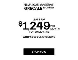 New 2025 Maserati Grecale Modena Offer