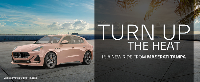 turn up the heat in a new ride from Maserati Tampa