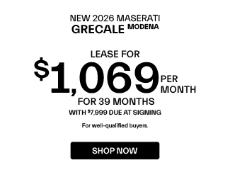 New 2025 Maserati Grecale Modena offer