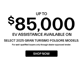 New 2025 Gran Turismo Folgore offer
