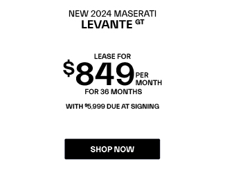 New 2024 Maserati levante GT